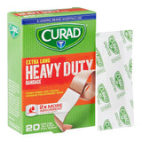 Medline - Curad - CUR14925RB - Extreme Hold Adhesive Bandage 1 X 3-1 4 Inch Tan Sterile Latex Free 