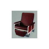 Graham Field - Basic American Medical Products - 7150P1199 - Bariatric Recliner Navy Blue Vinyl 4 Casters - Each