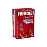 Kimberly Clark - Huggies Little Movers - 49693 - Unisex Baby Diaper Size 6 Disposable Moderate Absorbency 