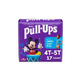 Kimberly Clark - Pull-Ups - 51358 - Learning Designs For Boys Male Toddler Training Pants Size 4T To 5T Disposable Moderate Absorbency - Case/68