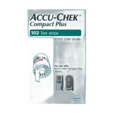 Roche - 7553759884 - Diagnostics Accu - Chek Compact Plus 102Ct Retail - Box/102
