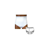 Team Options - 81204Mr - Ladies' Basic With Built - In Barrier/Support, White, Right - Side Stoma, Medium 6 - 7 Hips 37" - 41" - Each