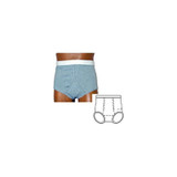 Team Options - 90006Ld - Men'S Basic With Built - In Barrier/Support, Gray, Dual, Large 40 - 42 - Each