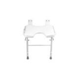 Mabis - Healthsmart - 522-3700-1900 - Shower Chair Without Arms Backrest 16 - 1/4 Inch Seat Width 250 Lbs Weight Capacity - Each