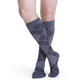 Sigvaris - 832Cslm47 - Microfiber Shades Calf High - Long - Argyle