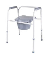 Apex - Classics - Fgb342770000 - Commode, 3In W/Steel Bucket Gry Carexh - Case/4