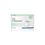 Mckesson - Ultra - Uwbmd - Unisex Adult Absorbent Underwear Pull On With Tear Away Seams Medium Disposable Heavy Absorbency - Bag/1