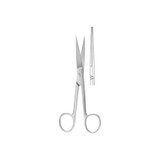Mckesson - 43-1-273 - Argent Operating Scissors 4 - 1/2 Inch Surgical Grade Stainless Steel Finger Ring Handle Straight Sharp Tip / - Each