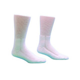 Salk - Healthdri - 3755/D-1Pk - Diabetic Socks Calf High Size 10 - 13 White Closed Toe - Pair