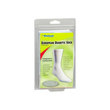 Medicool - European Comfort Socks - Soxelw - Diabetic Sock, Size Extra Large, White. - Each