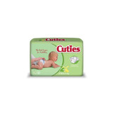 First Quality - Cuties - CR2001 - Unisex Baby Diaper Size 2 Disposable Heavy Absorbency 