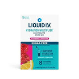Emerson Healthcare - Lvm-1525 - Liquid Iv Electrolyte Drink Mix, Sugar Free Raspberry Lemonade, 15 Ct - Box/15