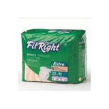 Medline - Fitextrasm - Fitright Extra Briefs - Case/80