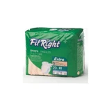 Medline - Fitextrasmz - Fitright Extra Briefs - Bag/20