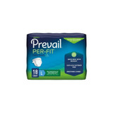 First Quality - Prevail Per-Fit - Pf-013/1 - Unisex Adult Incontinence Brief Large Disposable Heavy Absorbency - Package/18