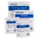 Gentell - Gen-10400 - Dermatell Hydrocolloid Bordered Dressing, 6" X - Box/10
