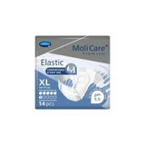 Hartmann - Molicare - 165274 - Premium Elastic 6D Unisex Adult Incontinence Brief X - Large Disposable Moderate Absorbency - Case/56