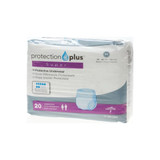 Medline - Msc33005 - Protection Plus Super Protective Adult Underwear - Case/80