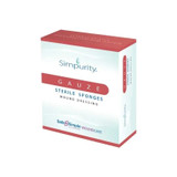 Safe N Simple - Simpurity - Sns52324 - Gauze Sponge 6 X 3/4 Inch 2 Per Pack Sterile 12 - Ply Rectangle - Box/30