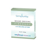 Safe N Simple - Fibergel - Sns56702 - Hydrogel Wound Dressing Sheet 2 X Inch Square Sterile - Box/10