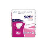 Tzmo - Seni Super Quatro - S-Xl08-Bq1 - Unisex Adult Incontinence Brief X - Large Disposable Heavy Absorbency - Case/32