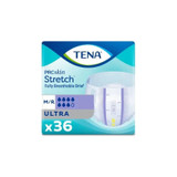 Essity - Tena Proskin Stretch Ultra - 67802 - Unisex Adult Incontinence Brief Medium Disposable Heavy Absorbency - Package/36