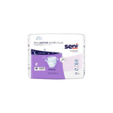 Tzmo - Seni Active Super Plus - S-Me09-Ap1 - Unisex Adult Absorbent Underwear Pull On With Tear Away Seams Medium Disposable Heavy Absorbency - Case/36