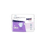 Tzmo - Seni Active Super Plus - S-Sm10-Ap1 - Unisex Adult Absorbent Underwear Pull On With Tear Away Seams Small Disposable Heavy Absorbency - Case/40