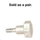 Drive Devilbiss Healthcare - 10555-08 - Medical Backrestreceiverknobs,Silver,10555 - Pair