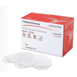 Cardinal Health - Td-22C - Transparent Film Dressing 1 - 3/4 X Inch Frame Style Delivery Rectangle Sterile - Case/400