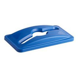 Rj Schinner - Rubbermaid Slim Jim - G267360Blueea - Top, Swing Away F/Waste Container Blu - Each