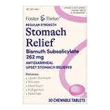 Mckesson - 70677108001 - Stomach Relief, Tab Ft Sm Chewreg 262Mg - Carton/30