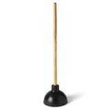 Medline - Evstool450 - Plunger, Toilet,21" Wood Handle - Each