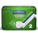Medline - Frew2 - Briefs, Fitright, Ext Wear Stretch, Sz 2 - Each