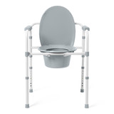 Medline - G1-200lx4 - Commode,3-In-1,Steel,Elongated - Each