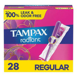 Procter & Gamble - Gillette - 80334864 - Tampax Tpx Rdnt 6/28 Reg Un 2X, 28 Ct - Box/28