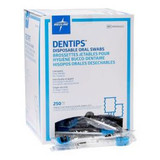 Medline - Mds096202z - Swab,Oral,Dentips,Untreat,Indv Wrp,Blue - Each