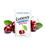Medtech Laboratories - 814832016897 - Luden's Wild Cherry Sugar Free Throat Drops, 25 Ct. - Each