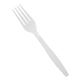 Medline - Non00291 - Fork,Plastic,7in,White,Hvy Wt - Each