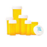 Medline - Nonphar2060 - Amber Vials W/ Reversible Caps, 60 Dram - Each