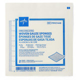 Medline - Prm21448Z - Gauze,Sponge,Usp,4"X4",8Ply,Strl,Lf - Package/2