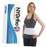 New York Orthope - Nyortho Universal - 8102-3045 - Abdominal Binder Small Hook And Loop Closure 30 To 45 Inch Waist Circumference 6 Height Adult - Each