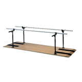 Fabrication Enterprises - Z1-1922 - Parallel Bars Floor Mounted 10 Foot - Each
