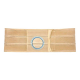 Nu-Hope - Bg6613F - 6" Right, Beige, Regular Elastic, Flat Panel Belt, Extra Large, 2 - 1/4" Opening Placed 1" From Bottom - Each