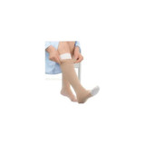 Bsn Medical - Jobst - 114524 - Ulcercare Zippered Compression Stocking And Liner Knee High / Right Zipper 2X - Large Beige Open Toe - Each