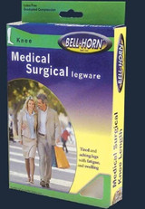 Djo Djorthopedics - Bell-Horn - 11811L - Compression Stocking Knee High Large Black Closed Toe - Pair