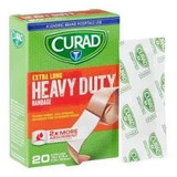 Medline - Cur14925rbh - Bandage,Heavy Duty,Curad,1"x3.25",20