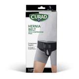 Medline - Curort224L - Belt,Hernia,Black, Elastic,Retail,L - Case/4