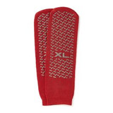 Medline - Mdtps4b05fprz - Slipper, Double Tread,Red, Xl - Each