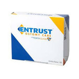Fortis Medical - Entrust - 32214 - 12" Drainable Pouch, Beige, 2 - 1/4" With Belt Tabs, And One Curved Tail Closure - Box/10